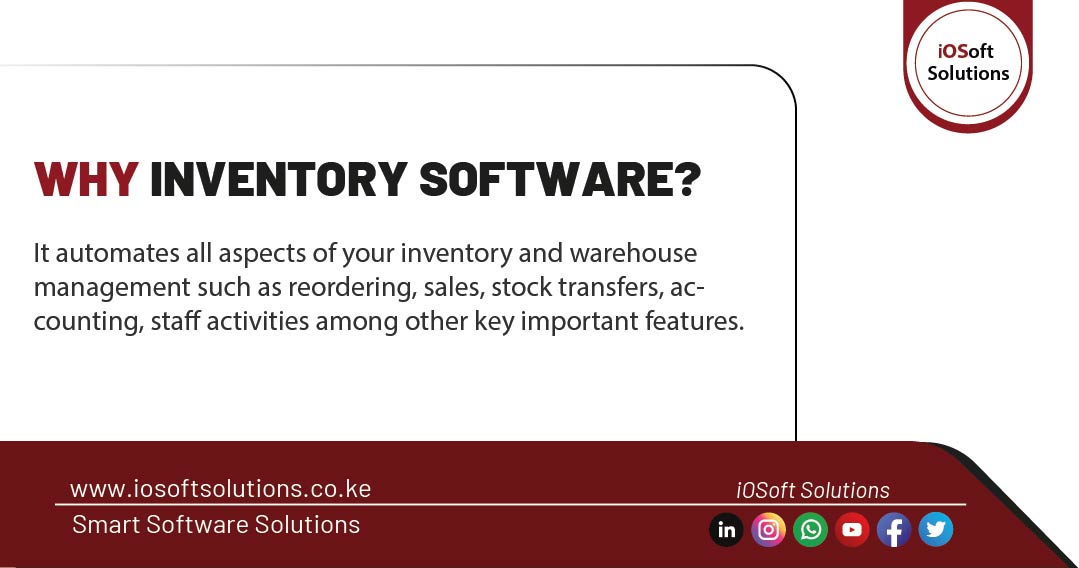Why you need an inventory software for your business
